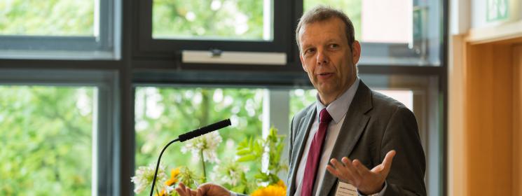 Keynote von Prof. Norbert Gronau zum Thema ERP und CRM